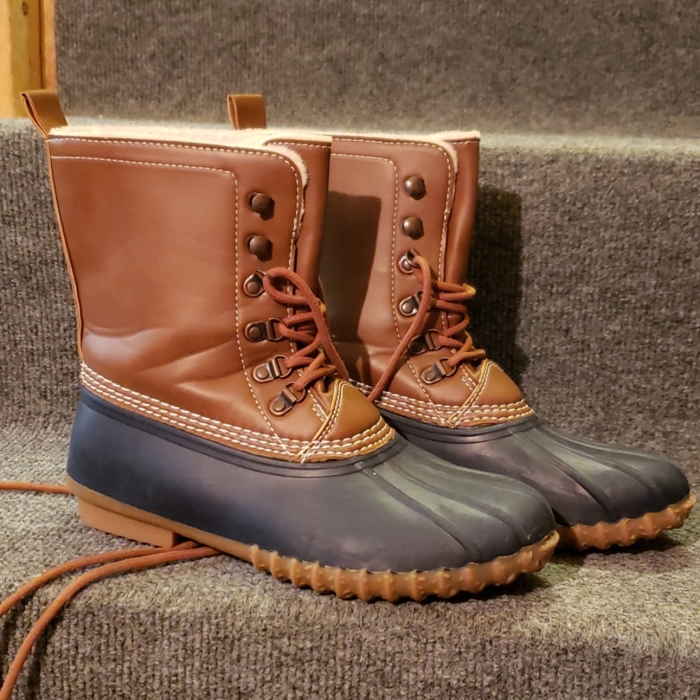 Esprit rain boots duck boots fleece lined winter